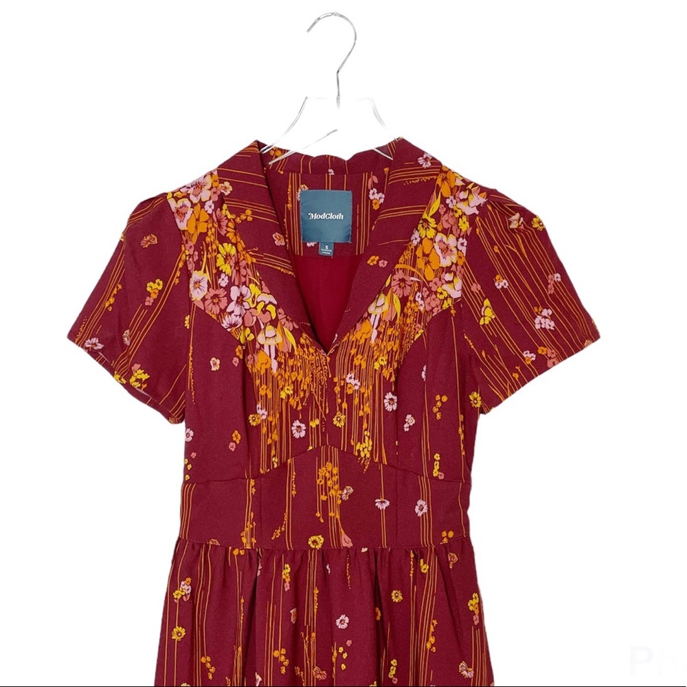 ModCloth Lively Identity Floral Dress - Picture 5 of 9
